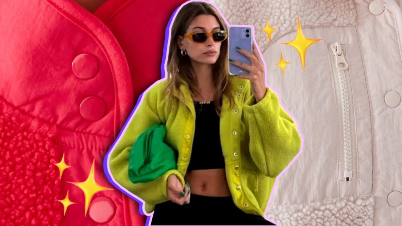 People are FROTHING for this Kmart NZ dupe 'identical' to a $250 jacket worn by Hailey Bieber