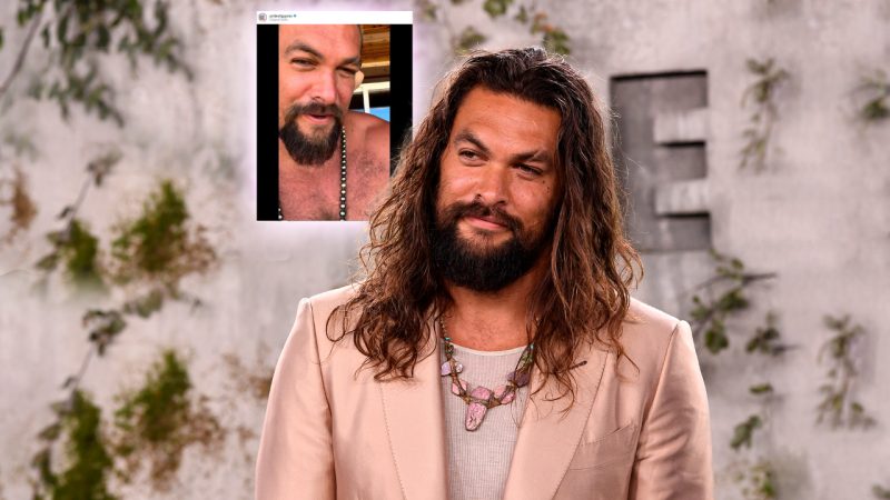 Jason Momoa cut his hair in a heartbreaking Insta vid, but don't worry, it's for a good cause