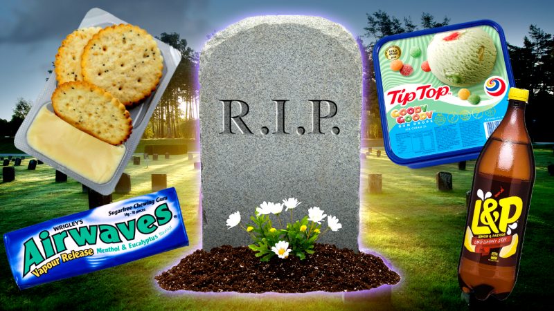 A moment of silence for all the Kiwi foods sent to the junk food graveyard in 2022