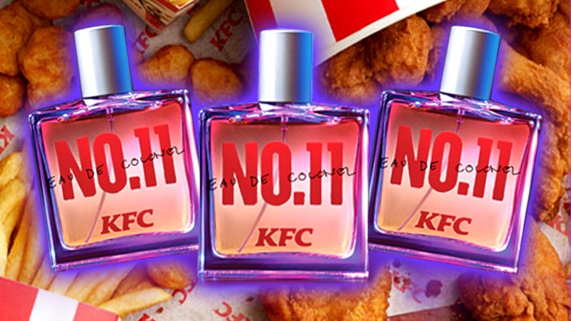 KFC are dropping a limited edition fragrance for Valentine's Day and it makes total scents