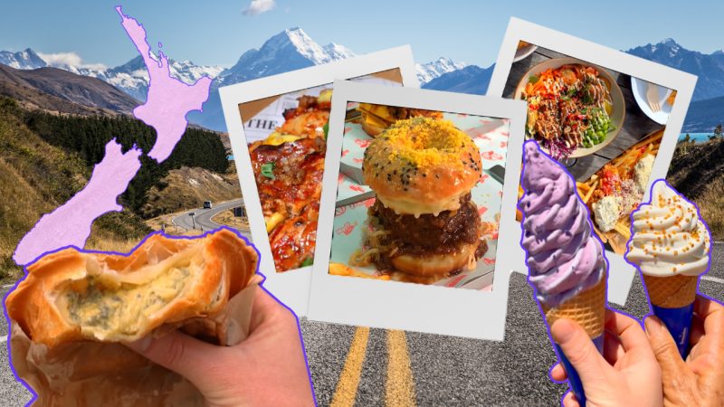 From doughnut burgers to 10-scoop ice creams: Travellers' top places to eat around New Zealand
