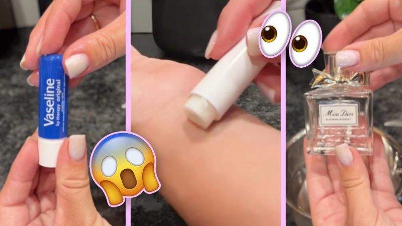 ‘Amazing’ Viral Hack Uses A Stick Of Vaseline To Make A Travel Size Of Your Fav Perfume