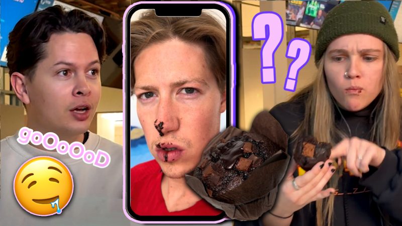 I recreated the Olympic Chocolate Muffins recipe and the taste test reactions were MIXED