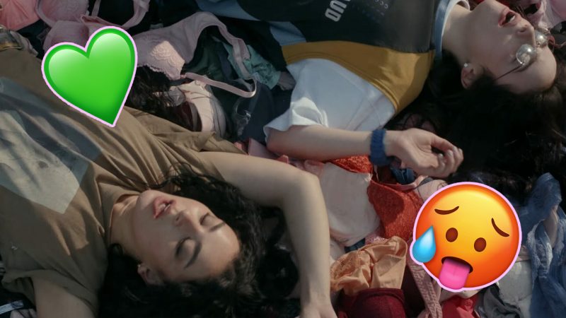 'Having a panic attack': Charli XCX and Billie Eilish's Brat music vid just broke the internet