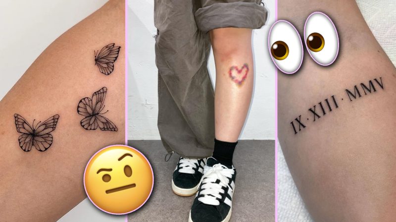 'Kinda freaky': Bruise tattoos are a thing and people either love or hate the realistic trend