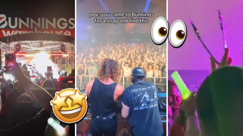 Peking Duk successfully held a rave in a Bunnings Warehouse and it looked like a fever dream